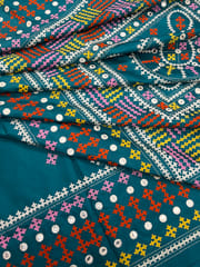 DILRUBA Kutchwork Saree