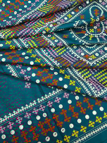 DILRUBA Kutchwork Saree