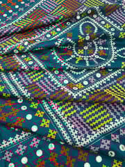 DILRUBA Kutchwork Saree