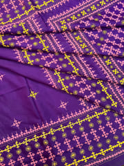 CHANDI Kutchwork Saree