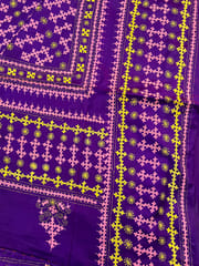 CHANDI Kutchwork Saree