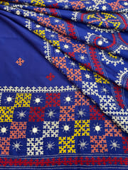 RANGBIRANGI Kutchwork Saree