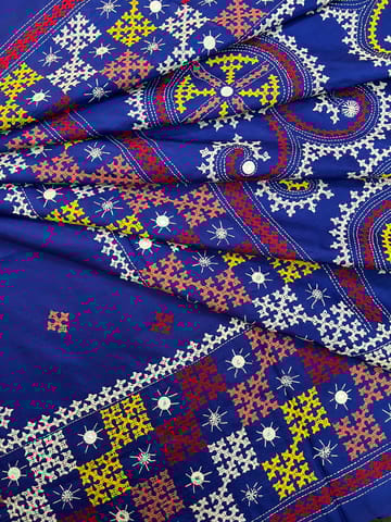 RANGBIRANGI Kutchwork Saree