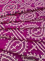 MORPANKH Kutchwork Saree