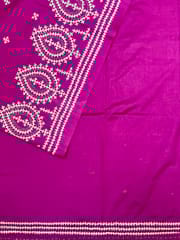 MORPANKH Kutchwork Saree