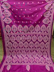 MORPANKH Kutchwork Saree