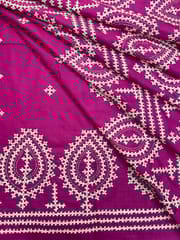 MORPANKH Kutchwork Saree