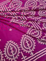 MORPANKH Kutchwork Saree