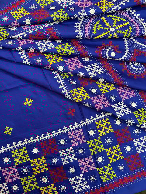 RANG RASIYA Kutchwork Saree