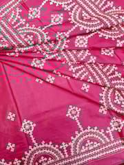 MAHAL Kutchwork Saree