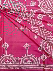 MAHAL Kutchwork Saree