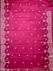 MAHAL Kutchwork Saree