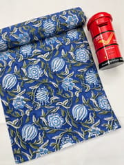 FLORAL Block Print Fabric