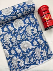FLORAL Block Print Fabric