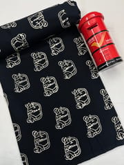 AUTO RICKSHAW Block Print Fabric