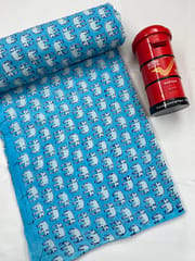ELEPHANT Block Print Fabric