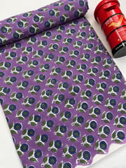 FLORAL Block Print Fabric