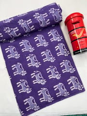 COW Block Print Fabric