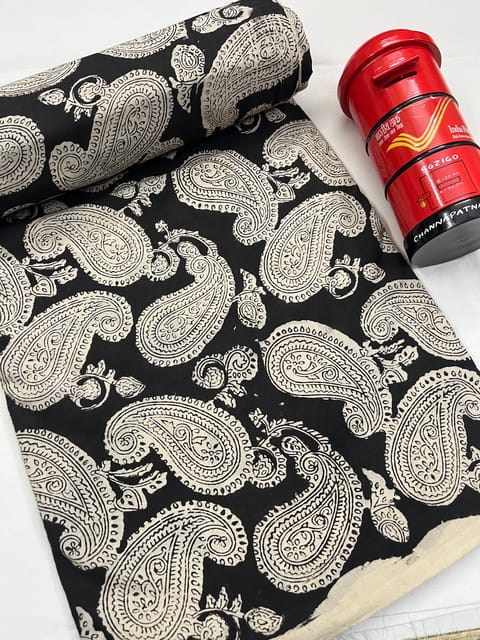 PAISLEY Block Print Fabric
