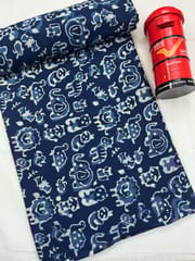 JUNGLE THEME Block Print Fabric