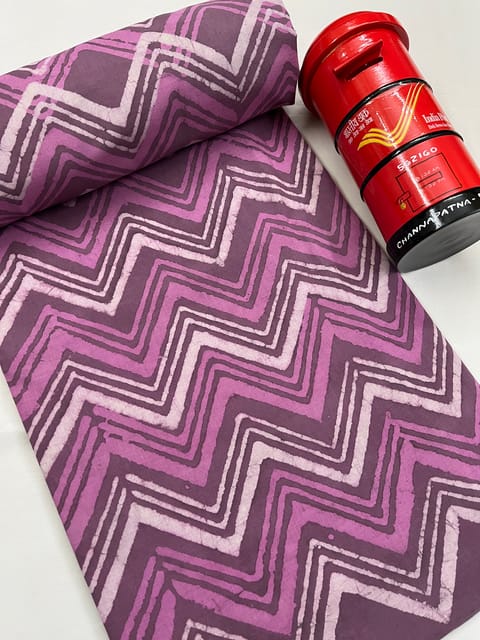 CHEVRON Block Print Fabric