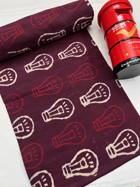 BULB Block Print Fabric