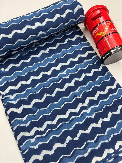 CHEVRON Block Print Fabric