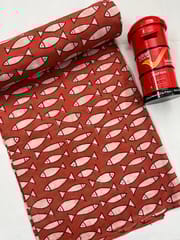 FISH Block Print Fabric