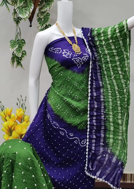 Bandhani Dress Material