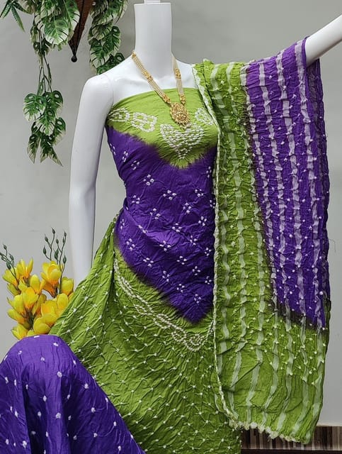 Bandhani Dress Material
