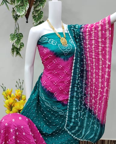 Bandhani Dress Material