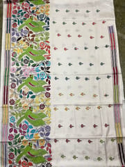 PARROT Kanthawork Saree