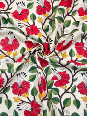 MANDHARA Tussar Silk Kanthawork Saree