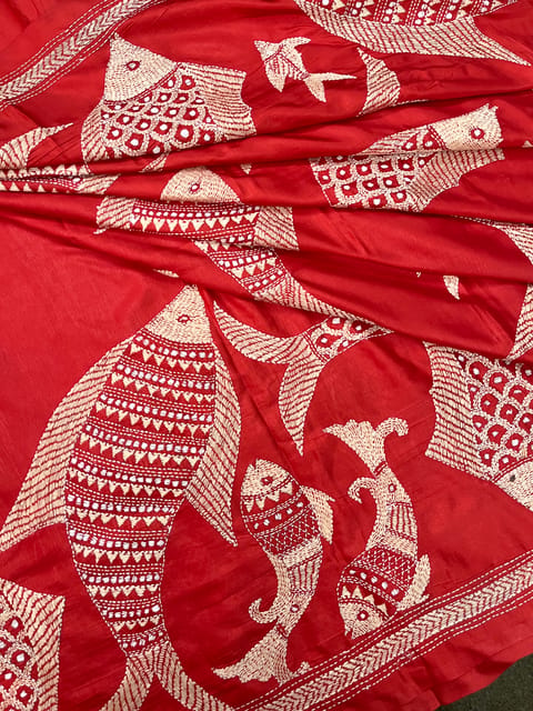 MEENA Kanthawork Saree
