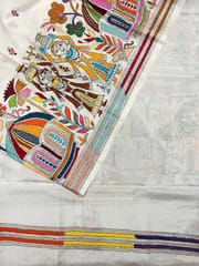 VILLAGE THEME Kanthawork Saree