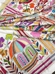 VILLAGE THEME Kanthawork Saree