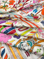 VILLAGE THEME Kanthawork Saree