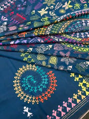 WARLI Kanthawork Saree