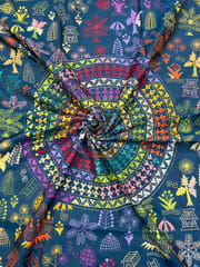 WARLI Kanthawork Saree