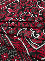 FLORAL Kanthawork Saree