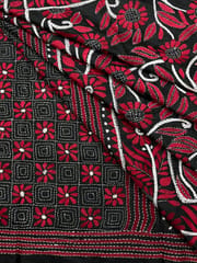 FLORAL Kanthawork Saree