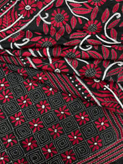 FLORAL Kanthawork Saree