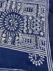WARLI Kanthawork Saree