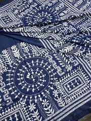 WARLI Kanthawork Saree