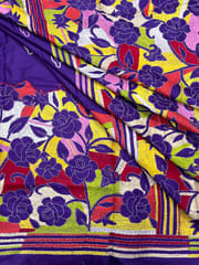 GULAABO Kanthawork Saree