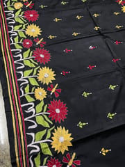 FLORAL Kanthawork Saree