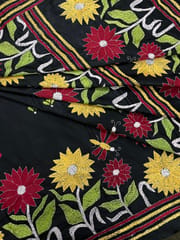 FLORAL Kanthawork Saree
