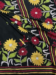 FLORAL Kanthawork Saree