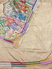 VILLAGE THEME Kanthawork Saree