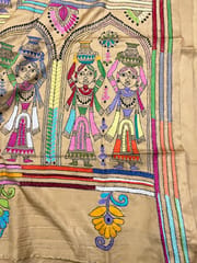 VILLAGE THEME Kanthawork Saree
